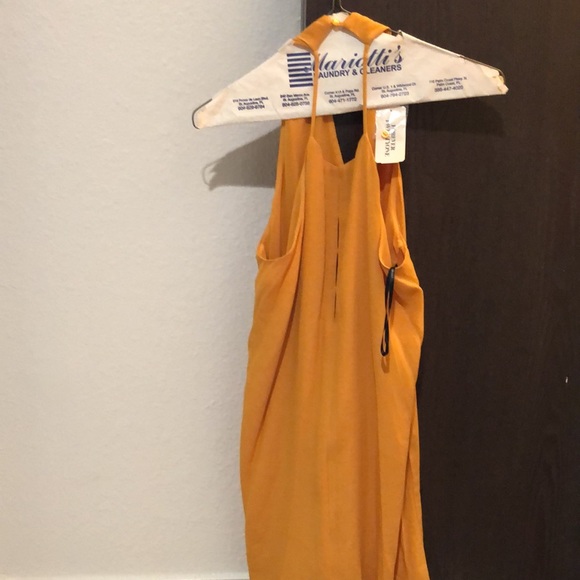 Forever 21 mustard high neck short dress - Picture 5 of 7